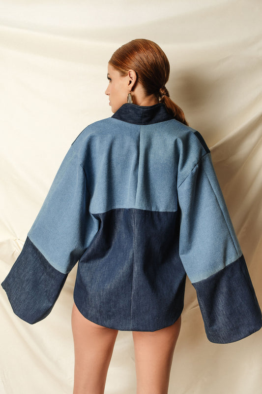 Kimono Jeans Upcycling Santista - TA Studios