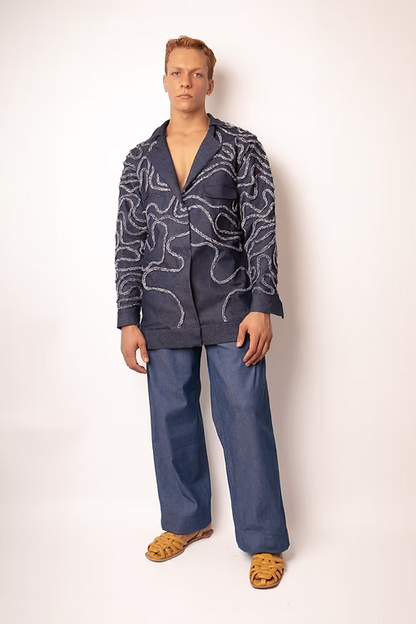 Blazer Jaqueta Alfaiataria 100% Algodão Sustentável - TA Studios