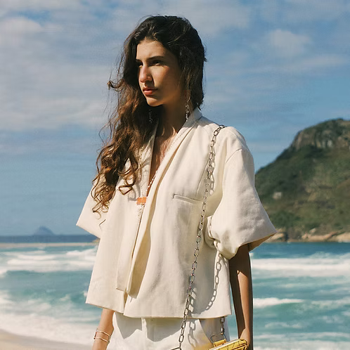 Blazer-Kimono Algodão - TA Studios