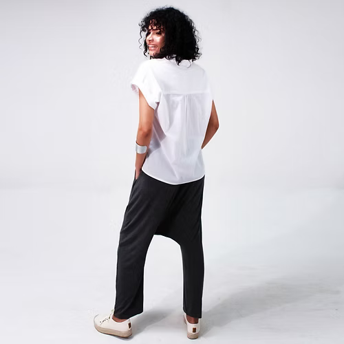 Calça Saruel, para Yoga. TA Studios