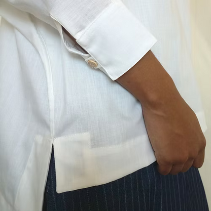 Camisa de Algodão com Manga Morcego: Liberdade e Estilo