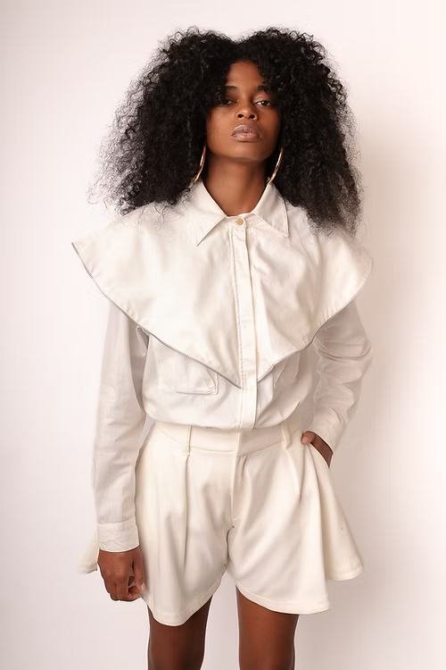 Camisa Asas nos Ombros Algodão  - TA Studios