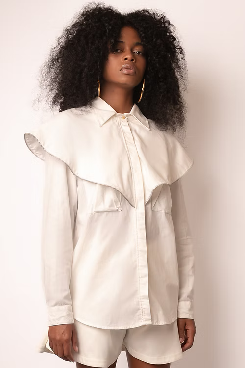 Camisa Asas nos Ombros Algodão  - TA Studios