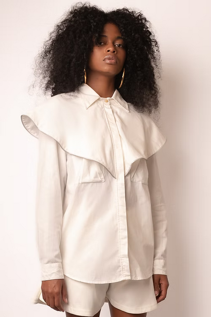 Camisa Asas nos Ombros Algodão  - TA Studios