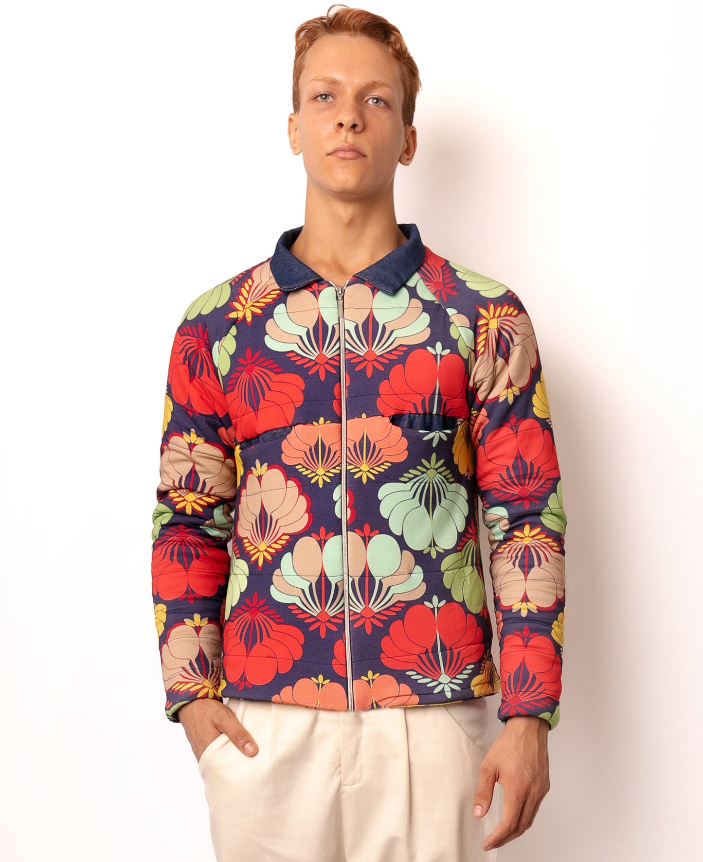 Bomber Copas - Moletom Sustentável com Matelassê - TA Studios