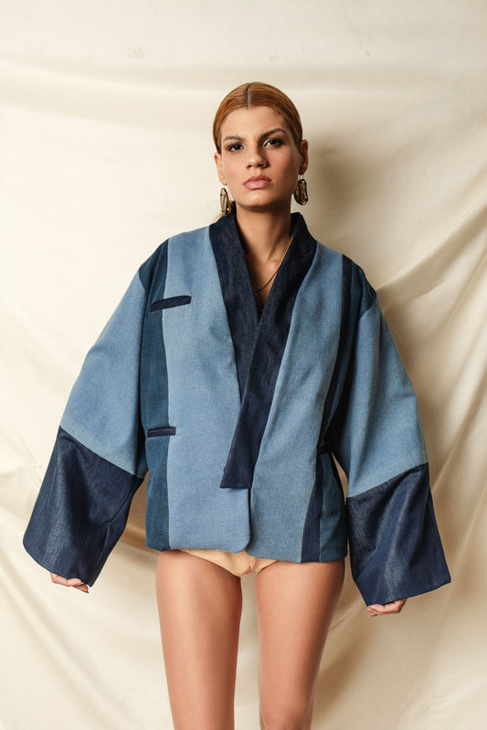Kimono Jeans Upcycling Santista - TA Studios
