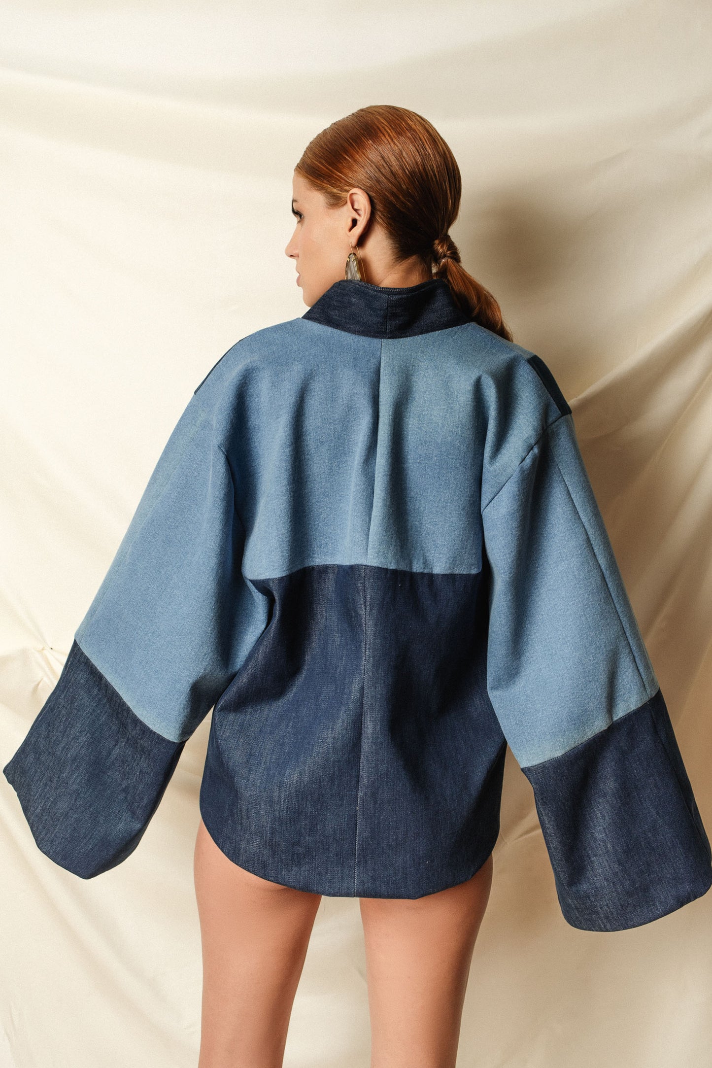 Kimono Jeans Upcycling Santista - TA Studios
