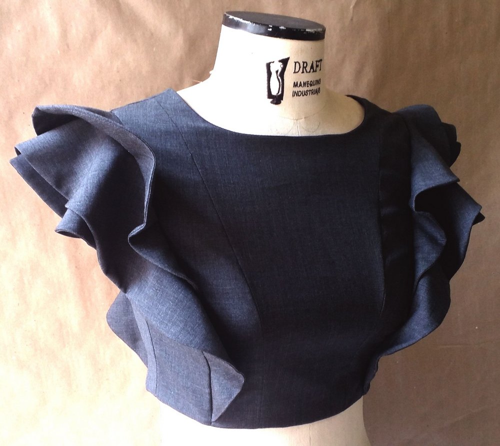 Top Babados Alfaiataria Algodão - TA Studios