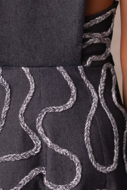 Vestido Longo  de Alças Algodão - TA Studios