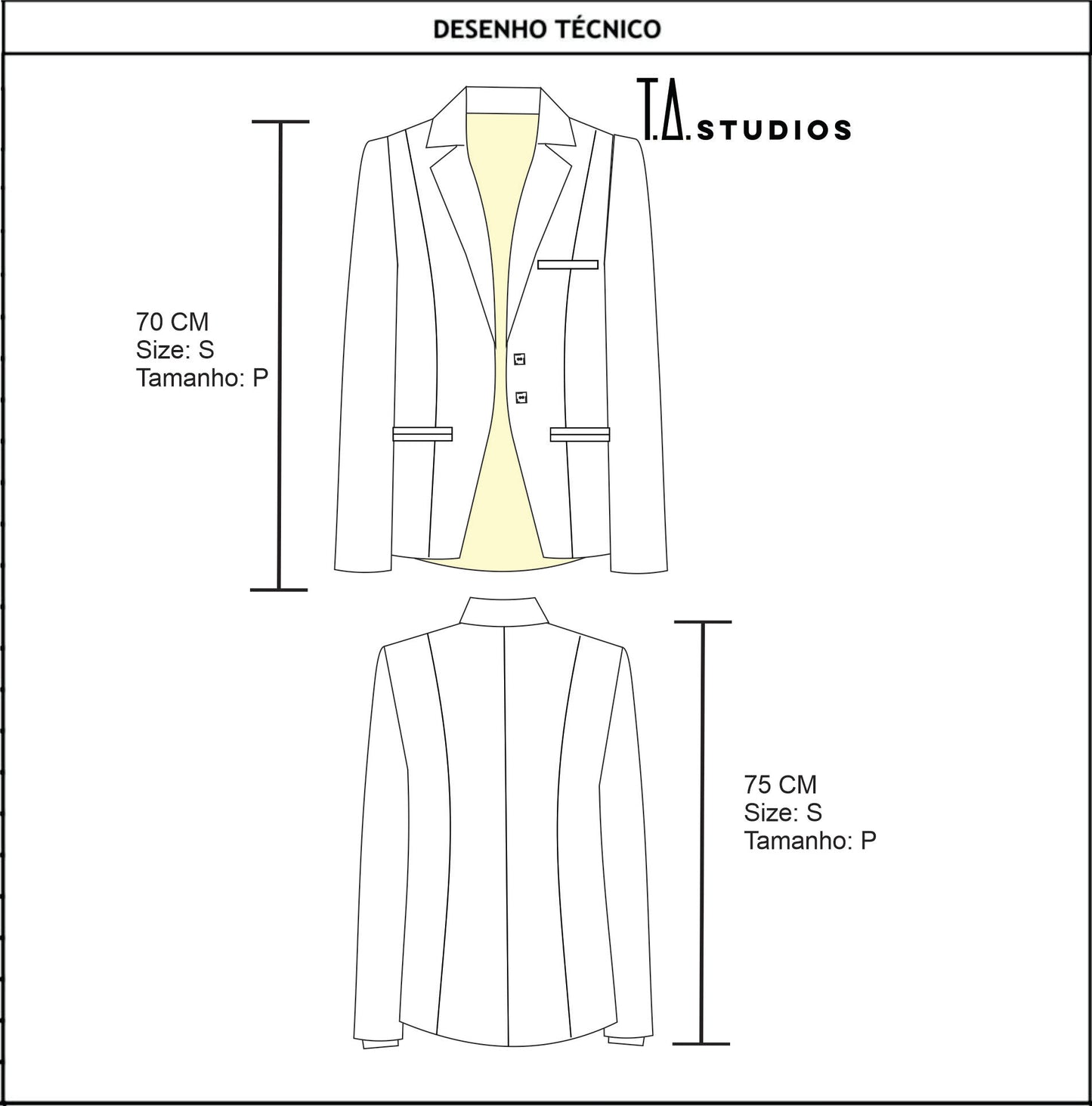Blazer La Carioca  Algodão - TA Studios