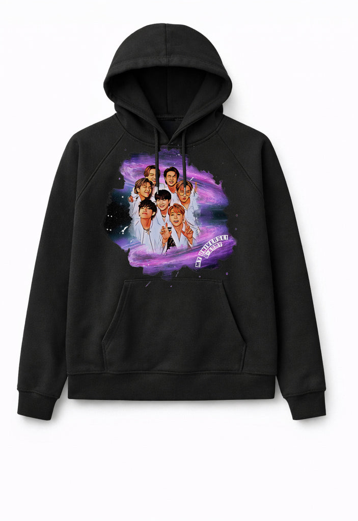 Moletom Preto OT7 - Edição Exclusiva BR com Capuz Army Power 2023
